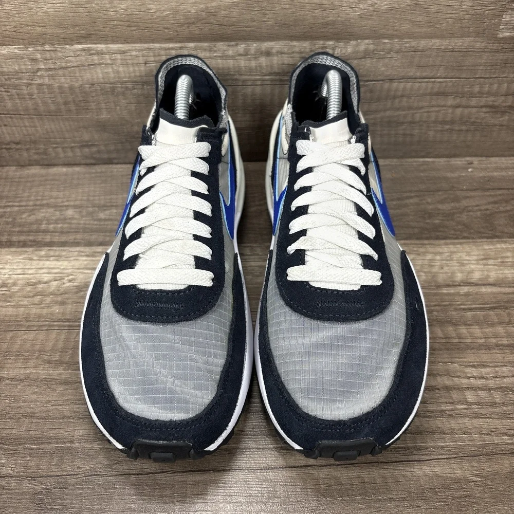 Nike Waffle One Blue Gray Womens US Size 7.5 EUR 38.5 DD8014-003 Sneakers